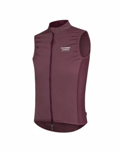Pas Normal Studios Men's Mechanism Stow Away Gilet — Light Burgundy^ Jackets & Gilets