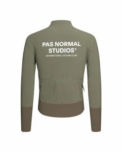 Pas Normal Studios Men's Mechanism Thermal Jacket — Army Green / Dark Stone^ Jackets & Gilets