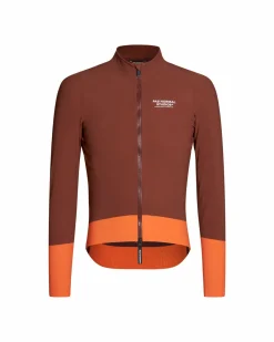 Pas Normal Studios Men's Mechanism Thermal Jacket — Mahogany / Dark Orange^ Jackets & Gilets