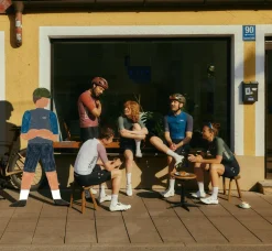 Pas Normal Studios Men's Midsummer Jersey — Classic Blue Sleeve^ Jerseys