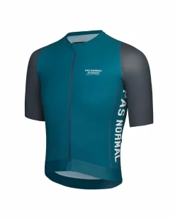 Pas Normal Studios Men's Midsummer Jersey — Classic Blue Sleeve^ Jerseys