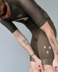 Pas Normal Studios Men's Oakley Mechanism Bibs — Black Olive^ Bibs