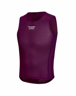 Pas Normal Studios Men's Sleeveless Base Layer — Magenta^ Base Layers