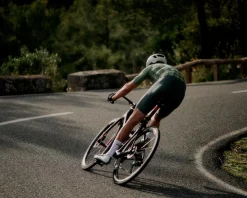 Pas Normal Studios Men's Solitude Jersey — Dark Moss / Lime Green^ Jerseys