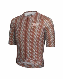 Pas Normal Studios Men's Solitude Jersey — Sky Blue / Brick^ Jerseys