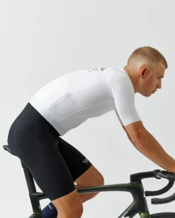 Pas Normal Studios Men's Solitude Late Drop Jersey — White^ Jerseys