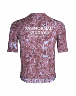 Pas Normal Studios Men's Solitude Late Drop Jersey — Burgundy^ Jerseys