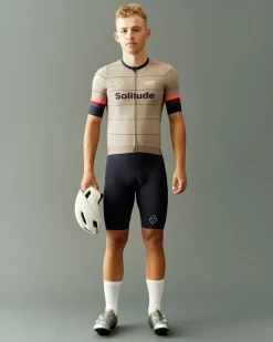 Pas Normal Studios Men's Solitude Late Drop Jersey — Beige^ Jerseys