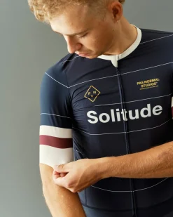 Pas Normal Studios Men's Solitude Late Drop Jersey — Navy^ Jerseys