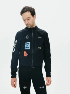 Pas Normal Studios Men's T.K.O. Essential Shield Jacket — Black^ Jackets & Gilets