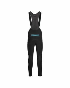 Pas Normal Studios Men's T.K.O. Essential Thermal Long Bibs — Black^ Bibs