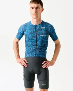 Pas Normal Studios Men's T.K.O. Jersey — Blue Beehive^ Jerseys