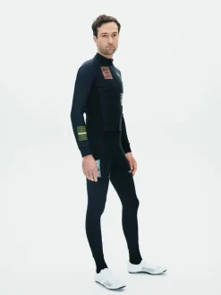Pas Normal Studios Men's T.K.O. Mechanism Thermal Long Sleeve Jersey — Black^ Jerseys