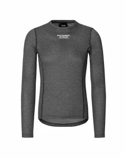 Pas Normal Studios Mid Long Sleeve Base Layer — Black^Women Base Layers|Base Layers