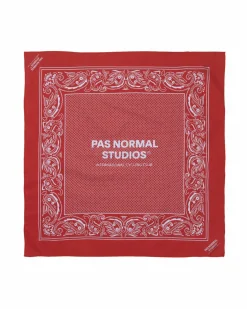 Pas Normal Studios Off-Race Bandana — Deep Red^Women Accessories|Accessories