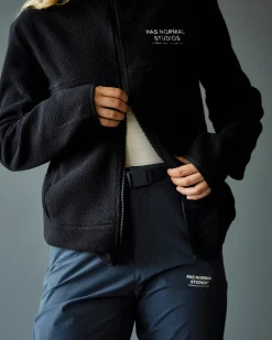 Pas Normal Studios Off-Race Fleece Jacket — Black^Women Casual|Casual