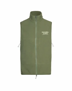 Pas Normal Studios Off-Race Fleece Vest — Army Green^Women Casual|Casual