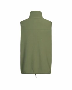 Pas Normal Studios Off-Race Fleece Vest — Army Green^Women Casual|Casual