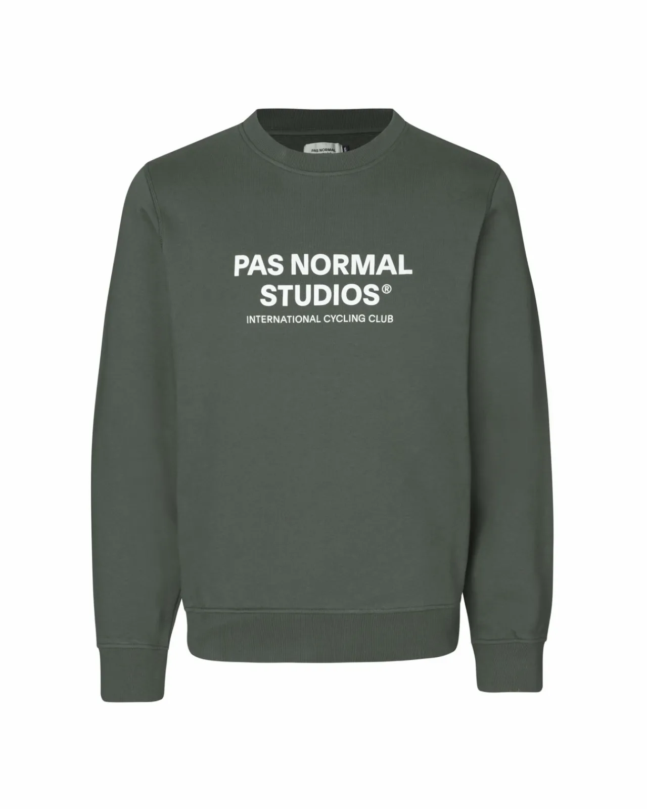 Pas Normal Studios Off-Race Logo Sweatshirt — Olive^Women Casual|Casual