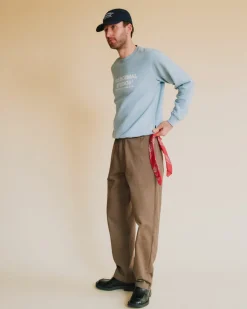 Pas Normal Studios Off-Race Logo Sweatshirt — Light Blue^Women Casual|Casual