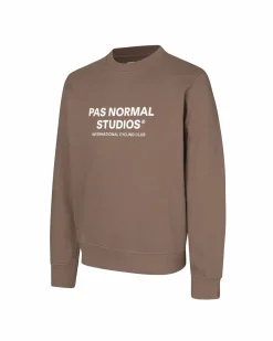 Pas Normal Studios Off-Race Logo Sweatshirt — Clay^Women Casual|Casual