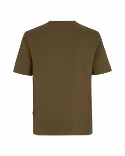 Pas Normal Studios Off-Race Logo T-Shirt — Army Brown^Women Casual|Casual