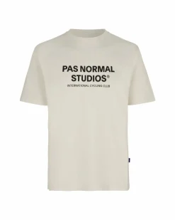 Pas Normal Studios Off-Race Logo T-Shirt — Off White^Women Casual|Casual