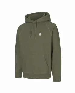 Pas Normal Studios Off-Race Patch Hoodie — Dusty Olive^Women Casual|Casual