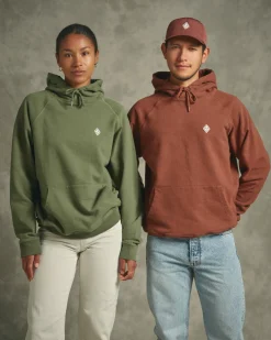 Pas Normal Studios Off-Race Patch Hoodie — Rust^Women Casual|Casual