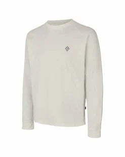 Pas Normal Studios Off-Race Patch Long Sleeve T-Shirt — Off White^Women Casual|Casual