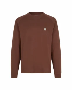 Pas Normal Studios Off-Race Patch Long Sleeve T-Shirt — Rust^Women Casual|Casual