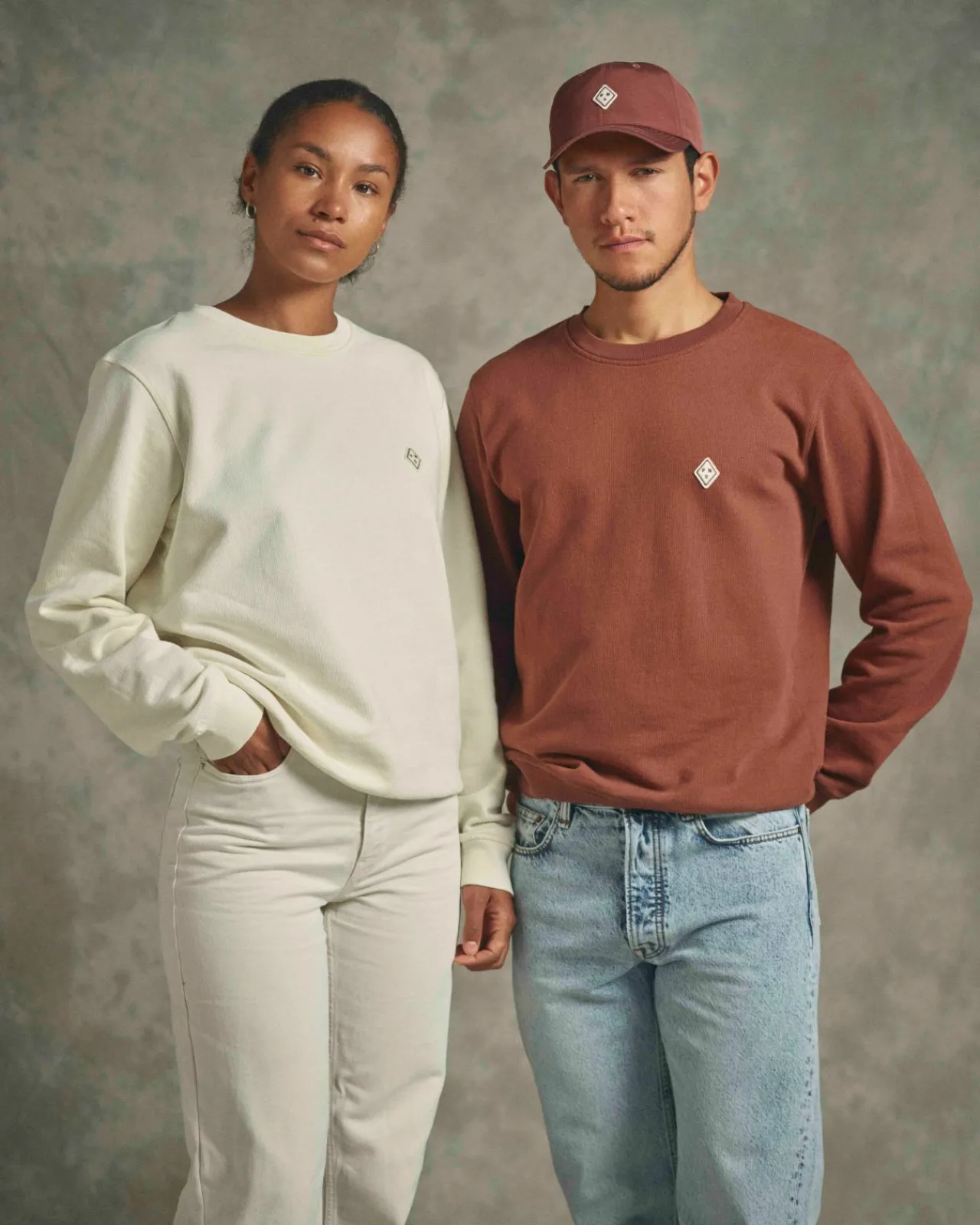 Pas Normal Studios Off-Race Patch Sweatshirt — Rust^Women Casual|Casual