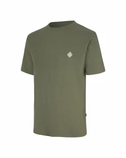 Pas Normal Studios Off-Race Patch T-Shirt — Dusty Olive^Women Casual|Casual