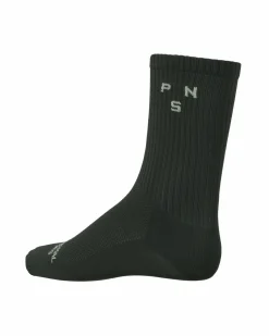 Pas Normal Studios Off-Race Ribbed Socks — Dark Olive^Women Casual|Casual