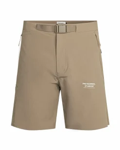 Pas Normal Studios Off-Race Shorts — Beige^Women Casual|Casual