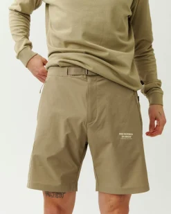 Pas Normal Studios Off-Race Shorts — Beige^Women Casual|Casual