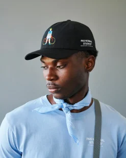 Pas Normal Studios Porter Off-Race Cap — Black^Women Accessories|Accessories