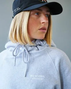 Pas Normal Studios Porter Off-Race Logo Hoodie — Grey^Women Casual|Casual