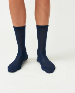 Pas Normal Studios Solitude Socks — Navy^Women Socks|Socks