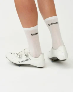 Pas Normal Studios Solitude Socks — White^Women Socks|Socks