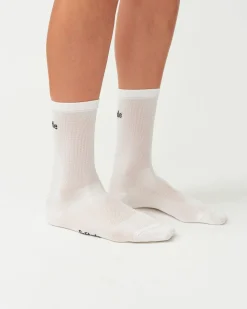 Pas Normal Studios Solitude Socks — White^Women Socks|Socks