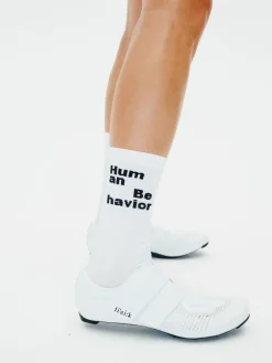 Pas Normal Studios T.K.O. Mechanism Socks — White^Women Socks|Socks