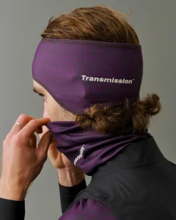 Pas Normal Studios T.K.O. Necktube — Dark Purple Transmission^Women Accessories|Accessories