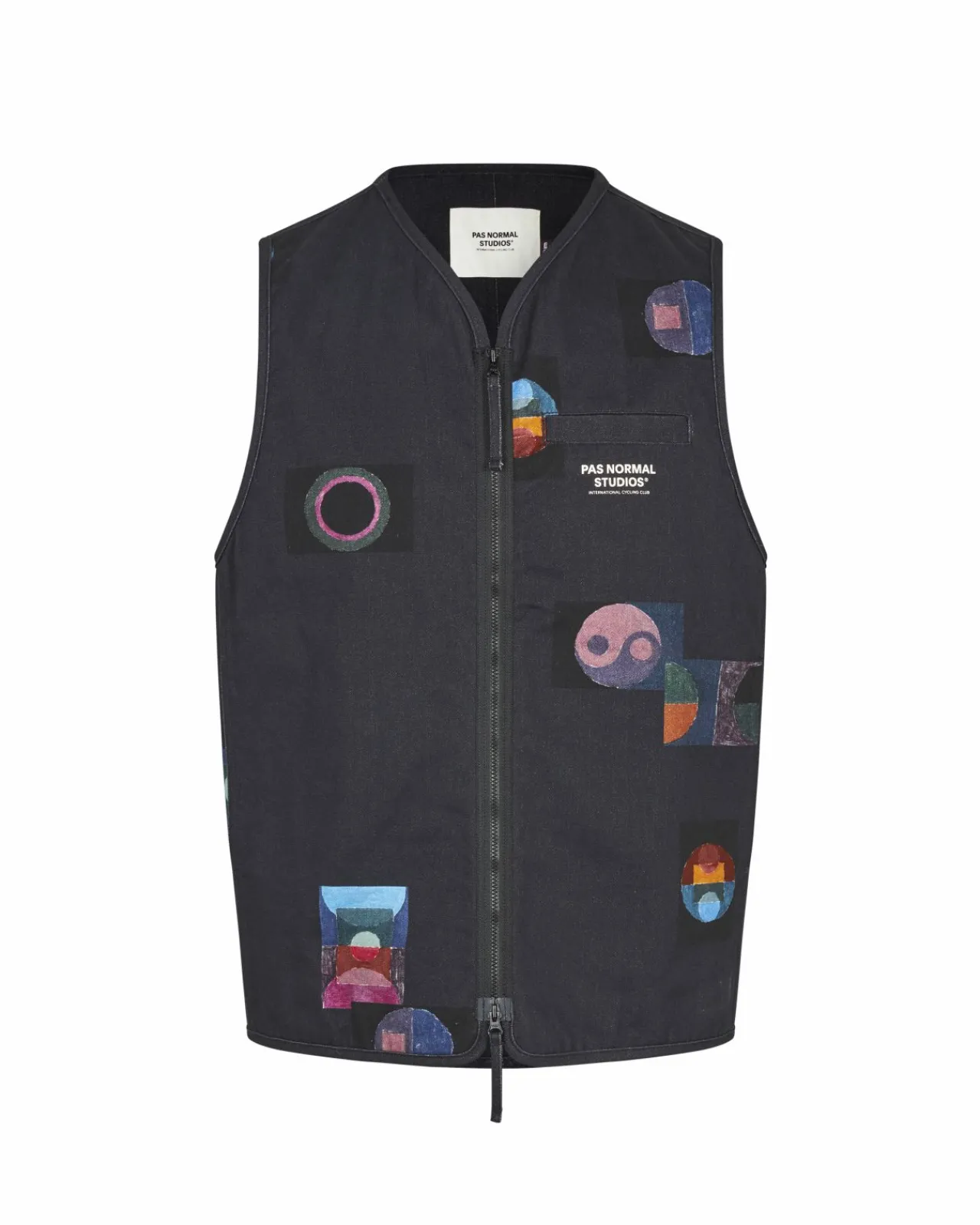 Pas Normal Studios T.K.O. Off-Race Twill Vest — Charcoal^Women Casual|Casual