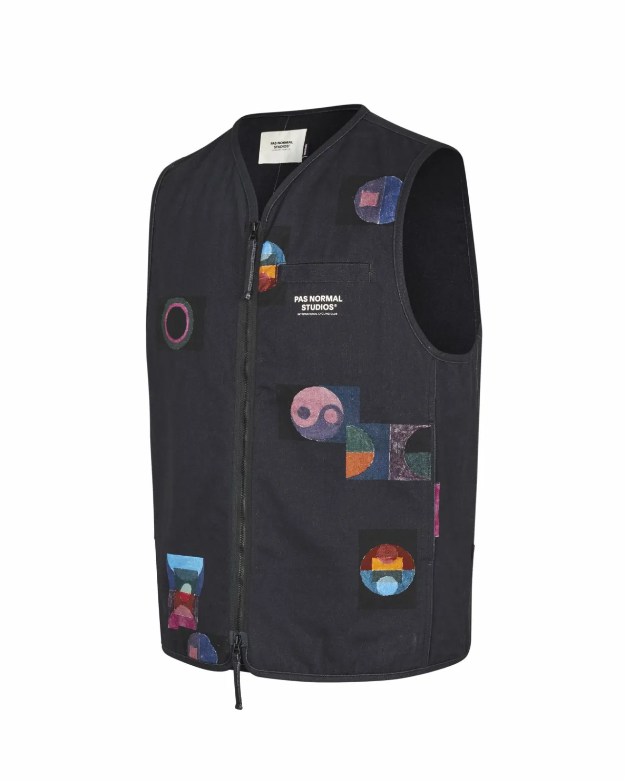 Pas Normal Studios T.K.O. Off-Race Twill Vest — Charcoal^Women Casual|Casual