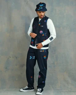 Pas Normal Studios T.K.O. Off-Race Twill Vest — Charcoal^Women Casual|Casual