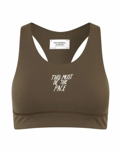 Pas Normal Studios Women's Balance Bra — Dusty Brown^Women Gym & Training