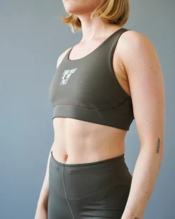 Pas Normal Studios Women's Balance Bra — Dusty Brown^Women Gym & Training