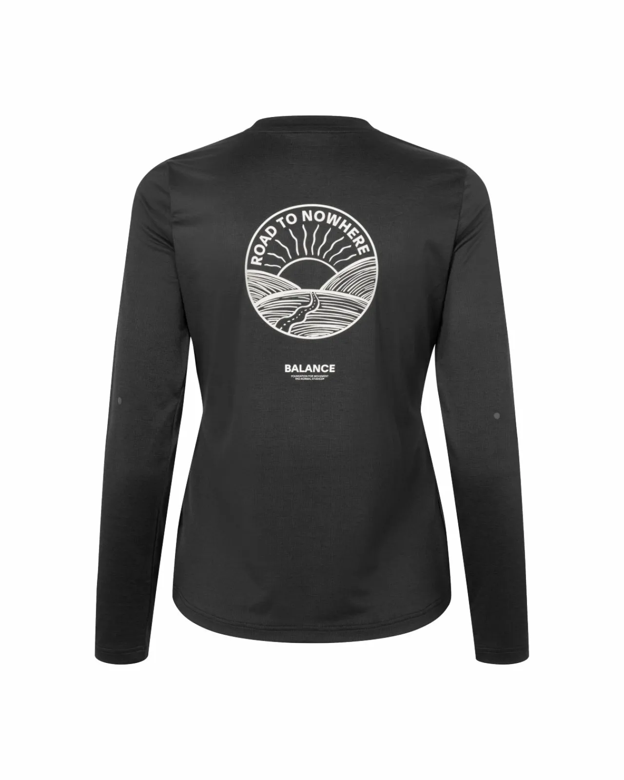 Pas Normal Studios Women's Balance Long Sleeve T-shirt — Black^Women Gym & Training