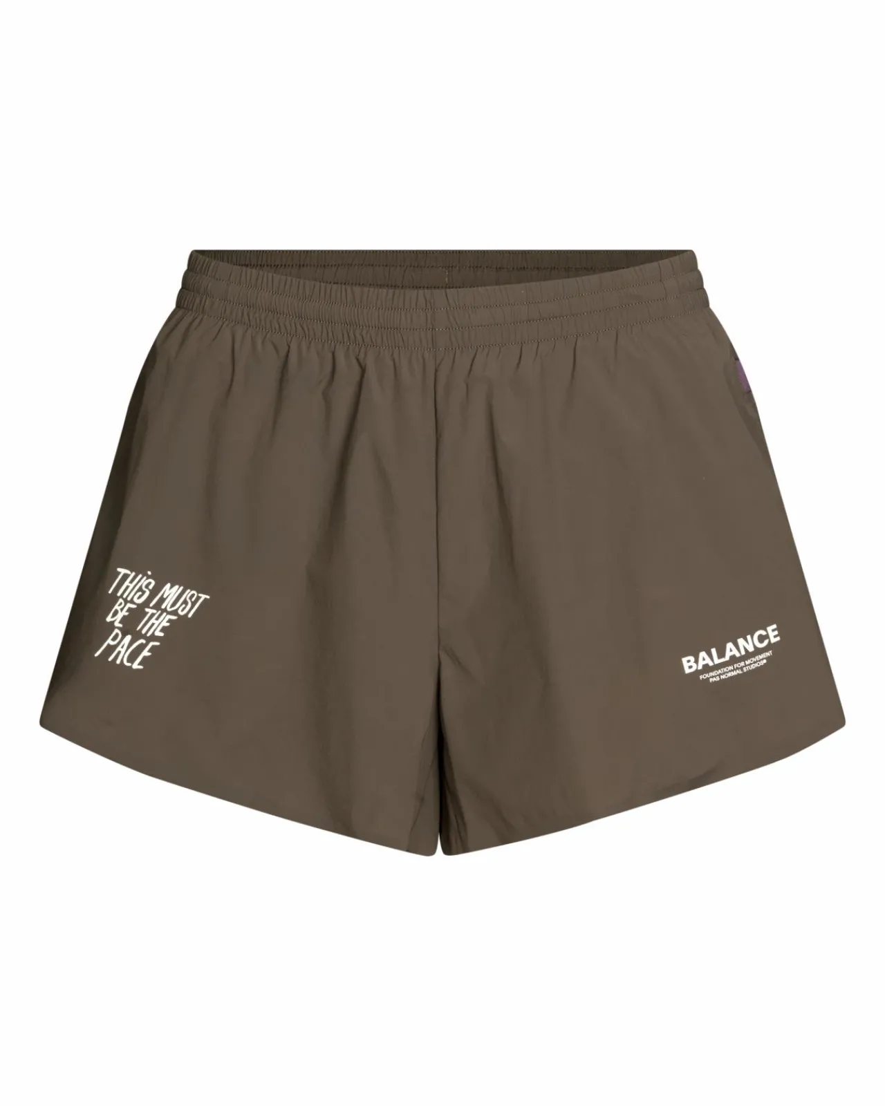Pas Normal Studios Women's Balance Shorts — Dusty Brown^Women Gym & Training